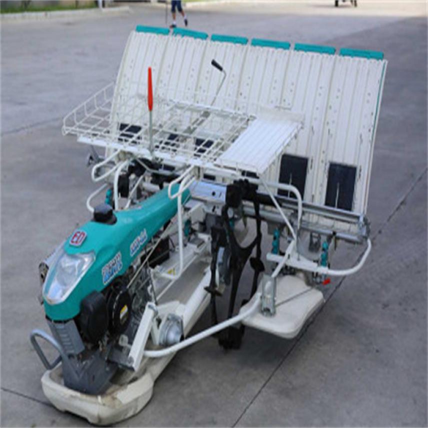 小型水稻插秧机 小型电动插秧机 人力牵引水稻机货号h1491