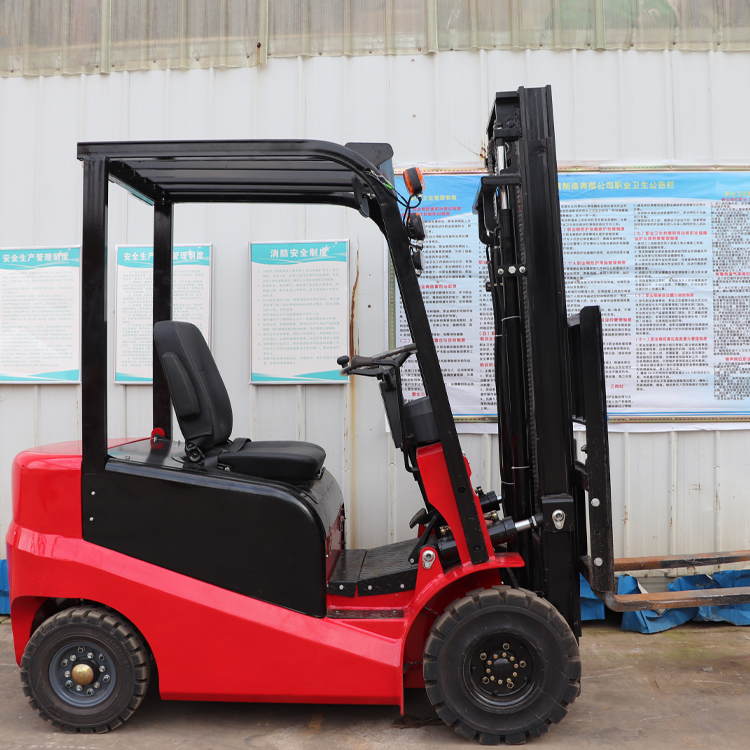 Electric forklift, small 1 ton Cart, storage rack, warehouse stack height 1.5 tons, lifting and handling equipment manufacturer