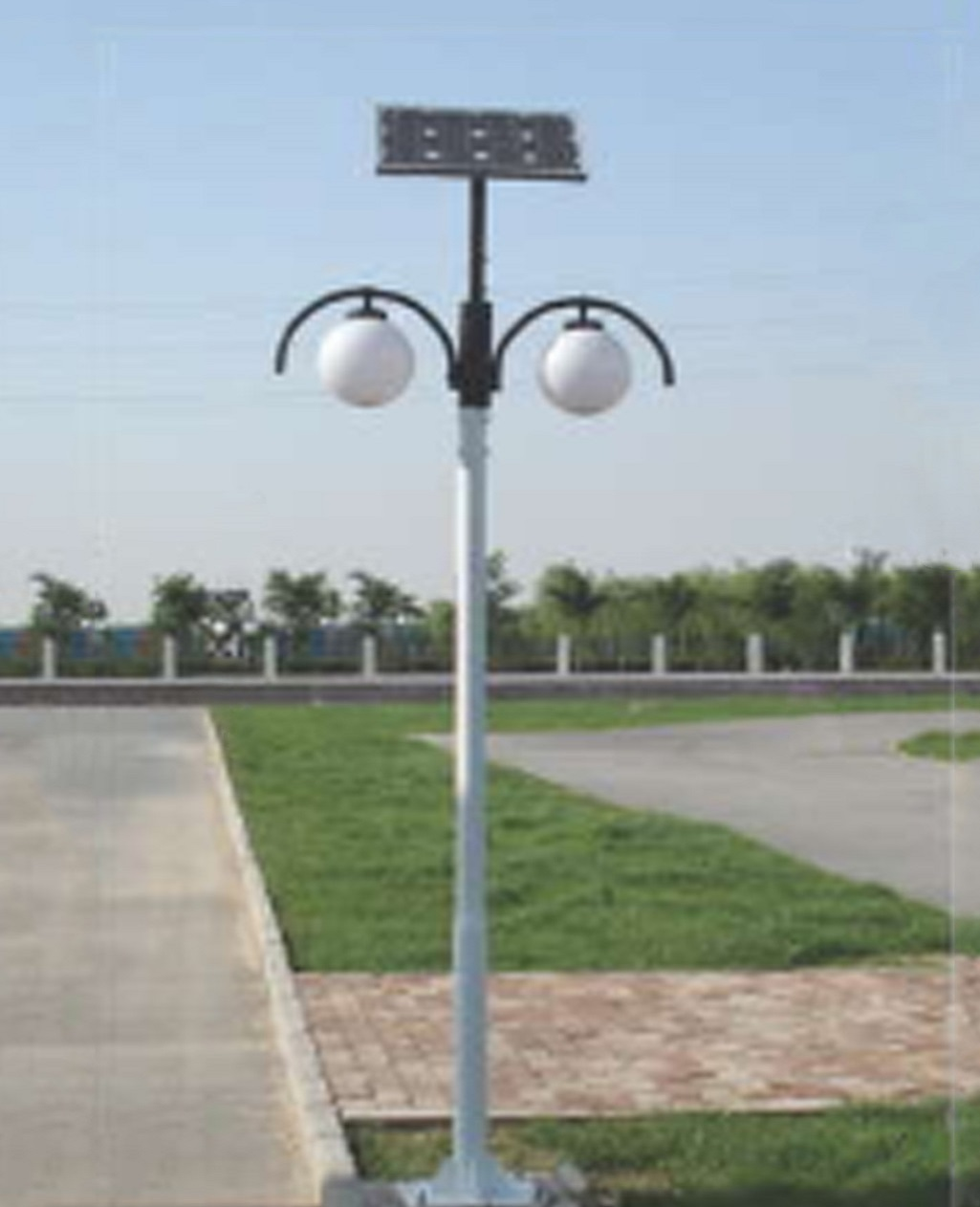 6m, 8m, 10m, 12m, double arm rural road light, LED outdoor light, square light