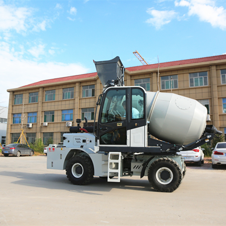 Concrete self loading mixer truck Cement mortar mixer truck has a wide range of applications