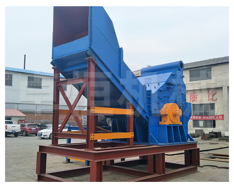 Multifunctional raw aluminum crusher, broken bridge aluminum alloy material head crusher, plastic steel doors and windows, scrap iron crushing production line