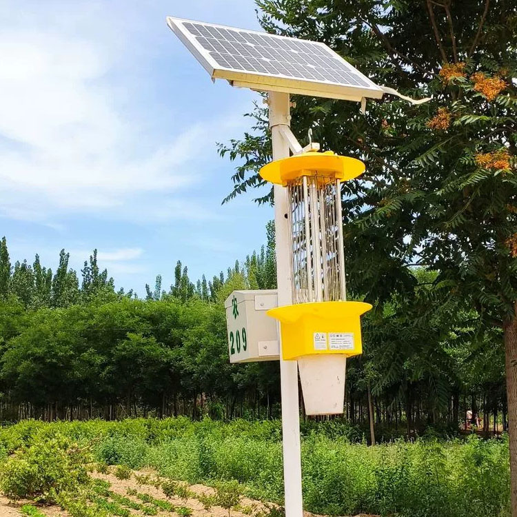 Real time positioning of orchards, tea gardens, rice fields, frequency vibrating (lithium battery) solar insecticidal lamps, sold by manufacturers