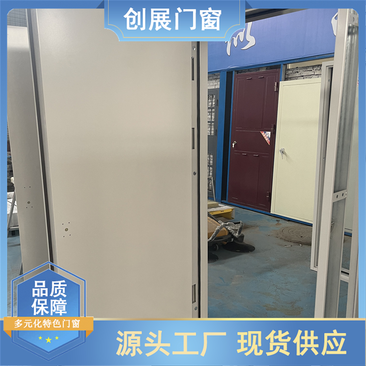 Galvanized steel plate material private clubhouse box door, TV station live broadcast room soundproof door creation exhibition