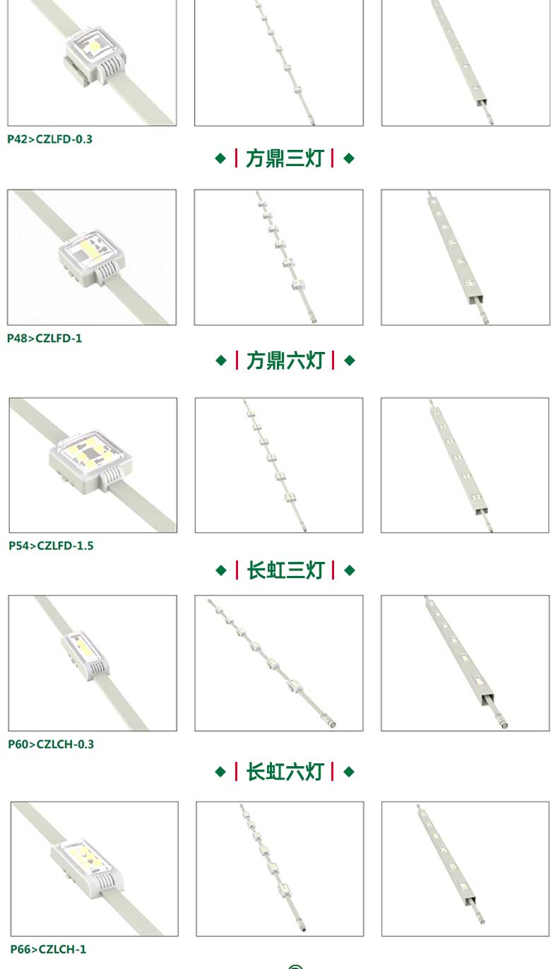 Fangding LED wall washing lamp, outdoor waterproof line lamp, three point light source, building lighting, hotel exterior wall outline