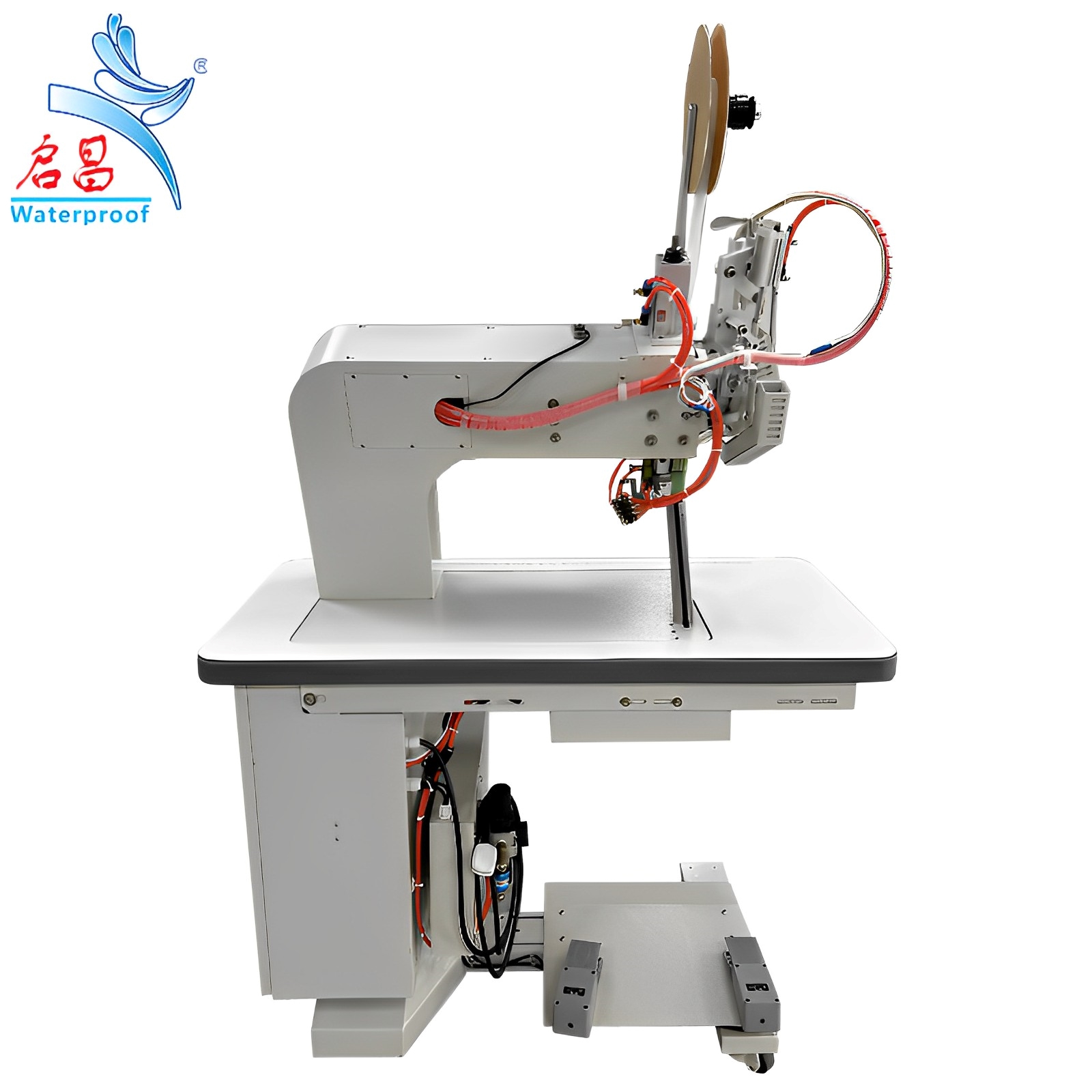 Wholesale seamless sealing machine, waterproof strip machine, shoe and clothing equipment, ski clothing gluing machine, protective clothing hot air gluing machine