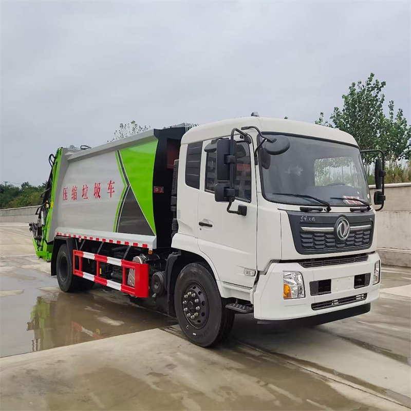 More discounts for second-hand existing cars of domestic waste cleaning vehicles loaded with 9 tons of compressed Garbage truck