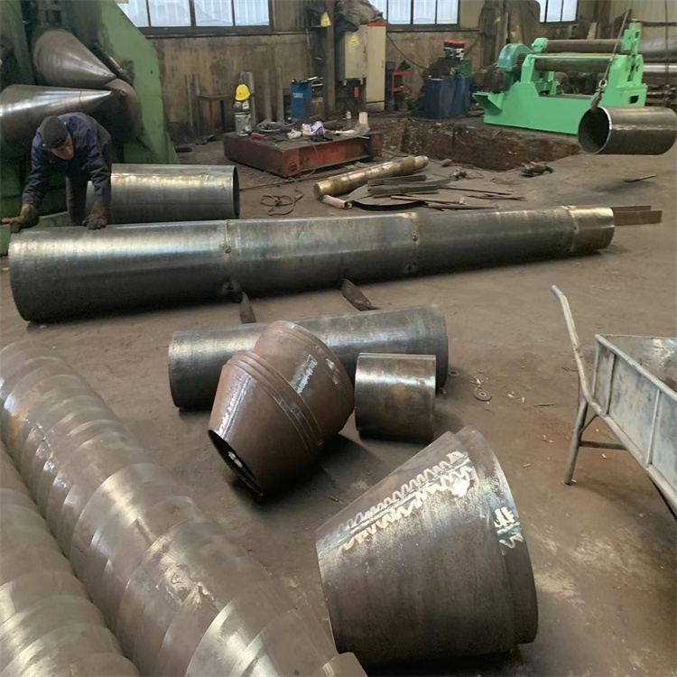 Customized cone-shaped steel pipe, carbon steel coil, thick wall, large diameter cone-shaped pipe, reducer, cone tip, and small end for drawings