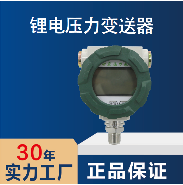 3.6V lithium battery power supply pressure transmitter pressure gauge RS485 communication manufacturer