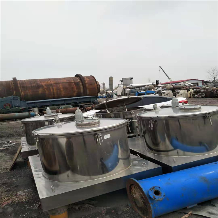 Used Plate Centrifuge Solid-liquid Separation Equipment Automatic Discharging of Stainless Steel Material