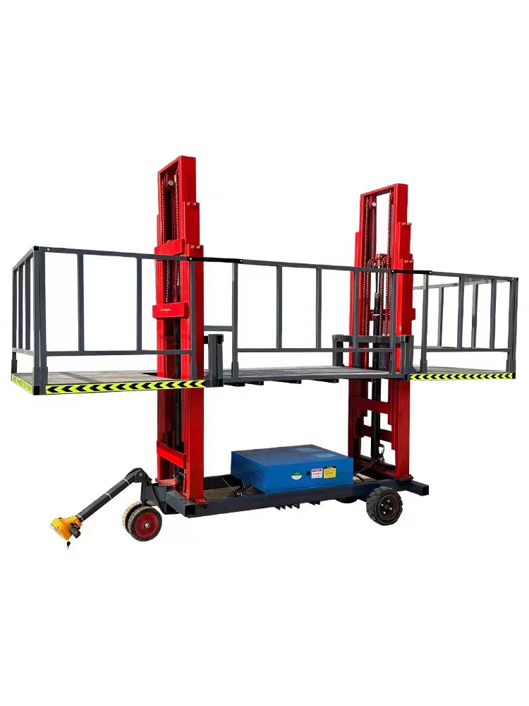 Chuli Mobile Walling and Bricklaying Platform Construction Site Plastering Operation Vehicle Remote Control Operation