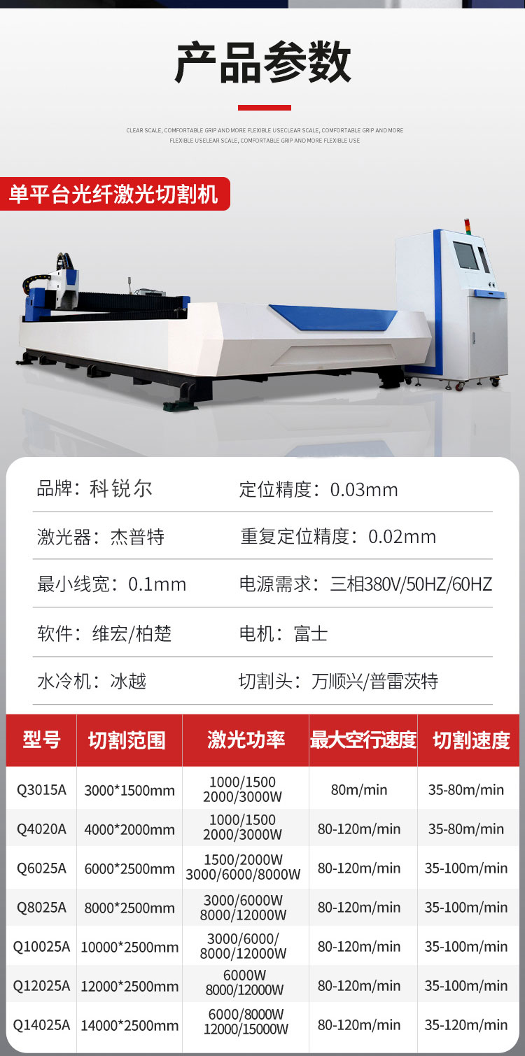 Dual workstation sheet laser cutting machine Fiber laser cutting large laser cutting equipment