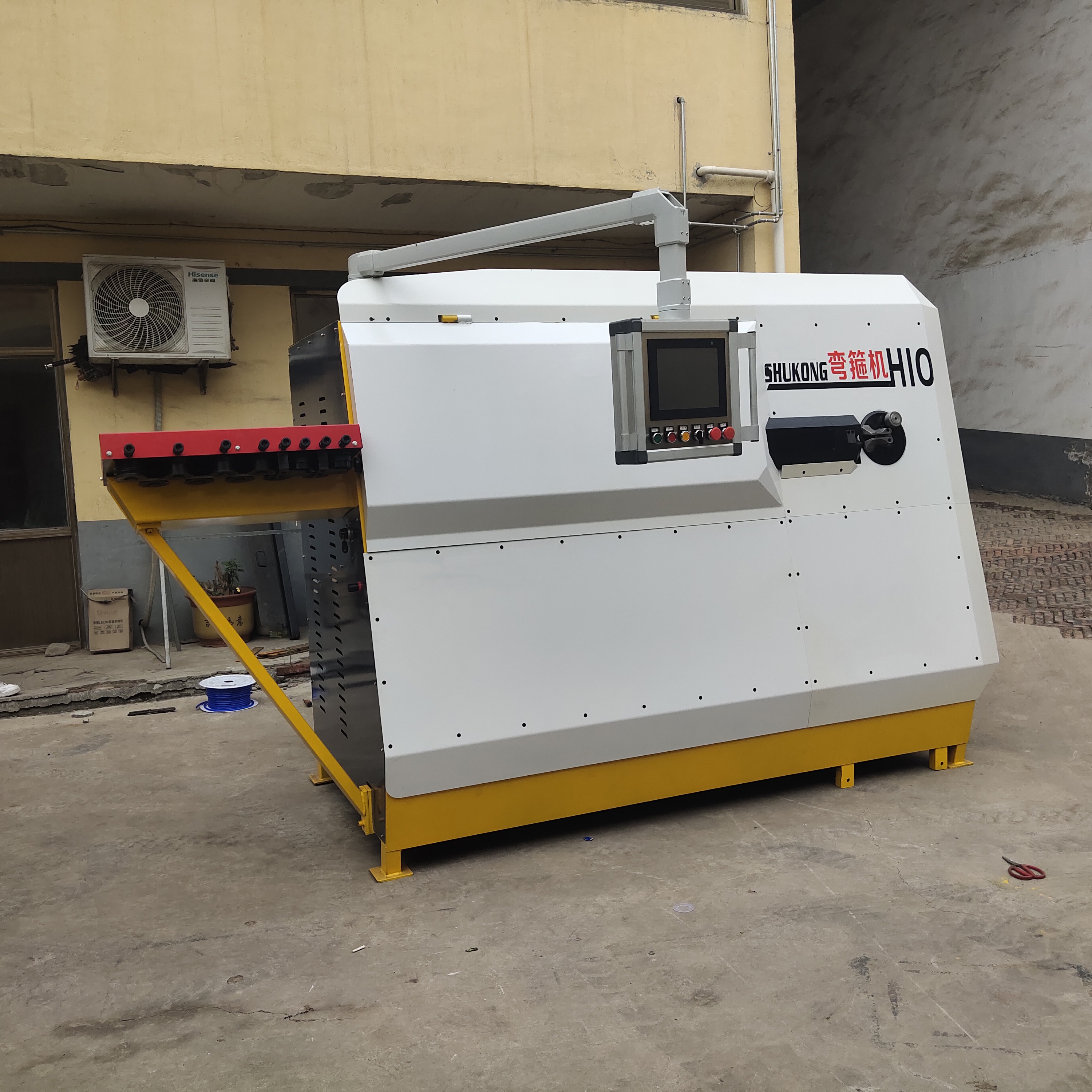 Fully automatic CNC steel bar bending machine, steel bar stirrup integrated machine, high-speed straightening plate reinforcement machine, bending machine, bending machine