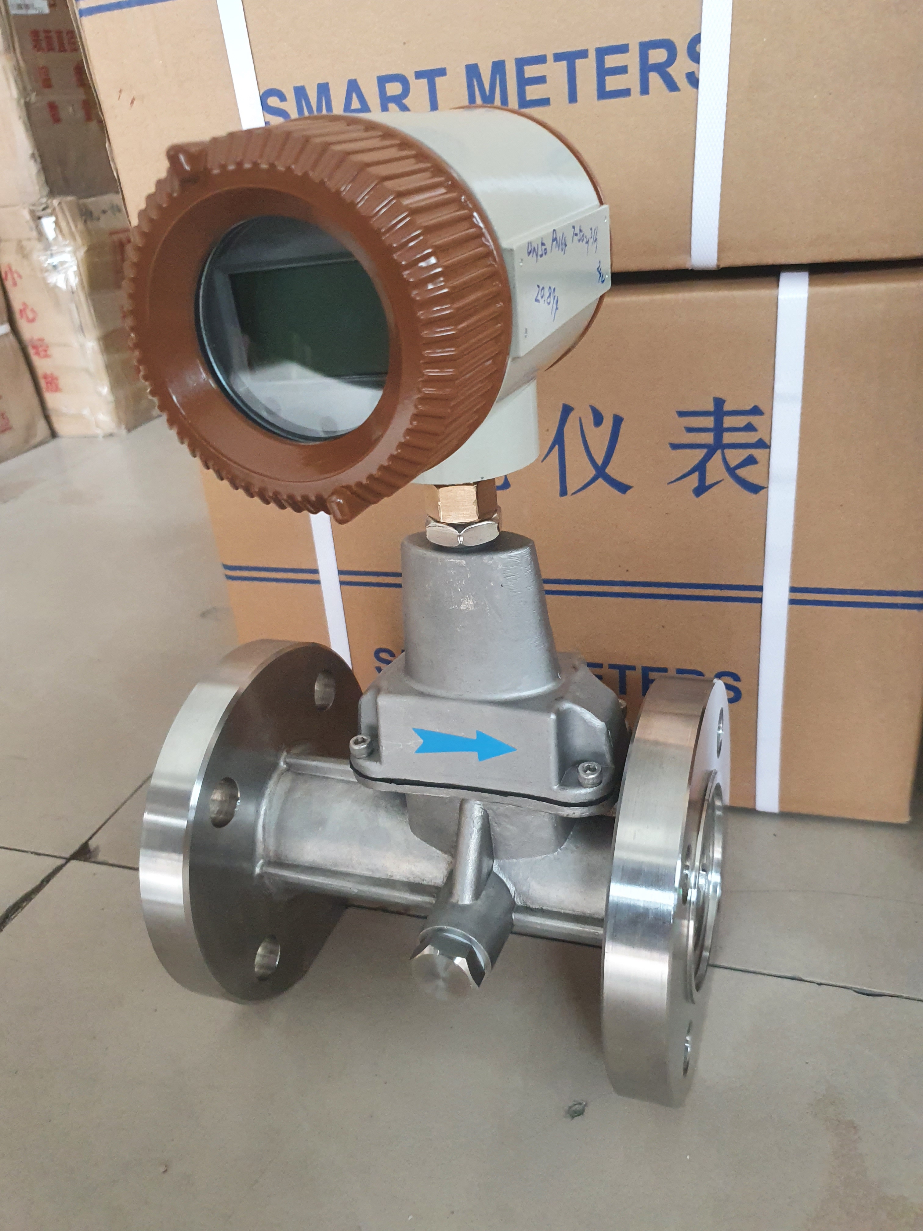 Intelligent precession vortex flowmeter for natural gas dedicated LUXB gas metering supply Brooks