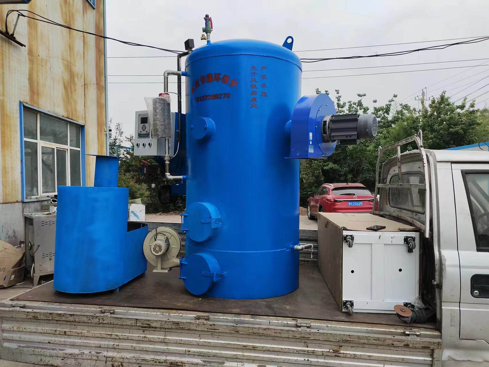 Limin Manufacturing 0.5 Steam Particle Boiler with Adequate Supply of Biomass Particle Steam Generator