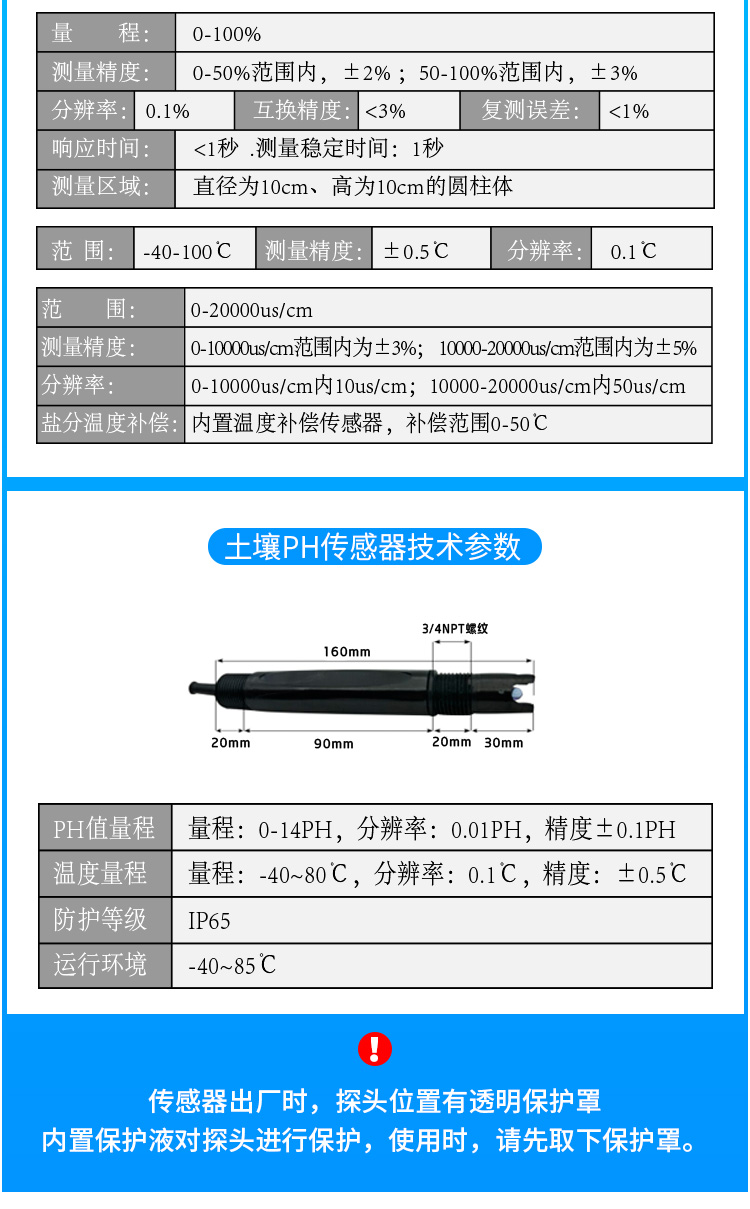 Youyunpu Handheld Soil Moisture Tester YP-SW Intelligent Soil Moisture Temperature Salt pH Tester