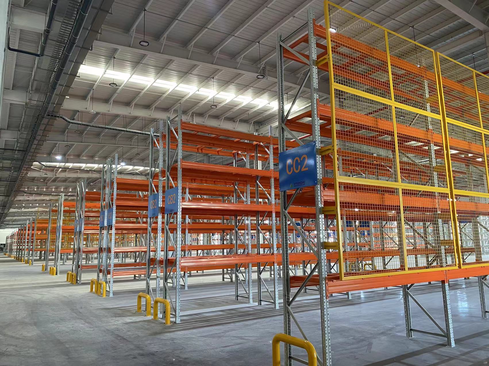 Logistics equipment manufacturers' storage shelves Large warehouses with adjustable crossbeam heavy-duty shelves