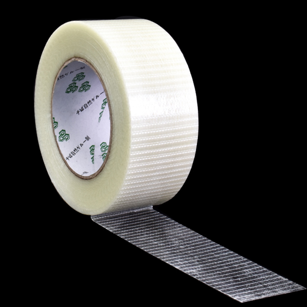 Glass fiber tape, transparent grid fiber tape, grid fiber tape, single sided tape