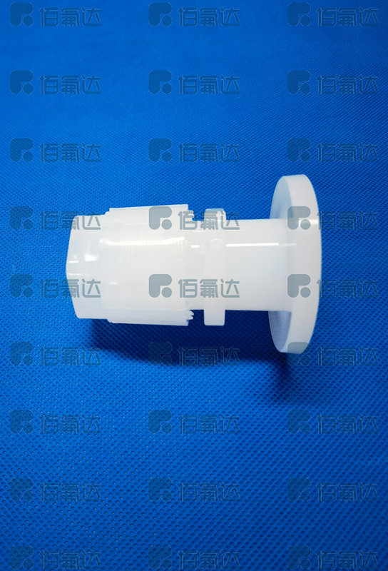 PFA flared flange semiconductor industry specific flange type pipe joint, high-temperature and corrosion-resistant flange connection pipe