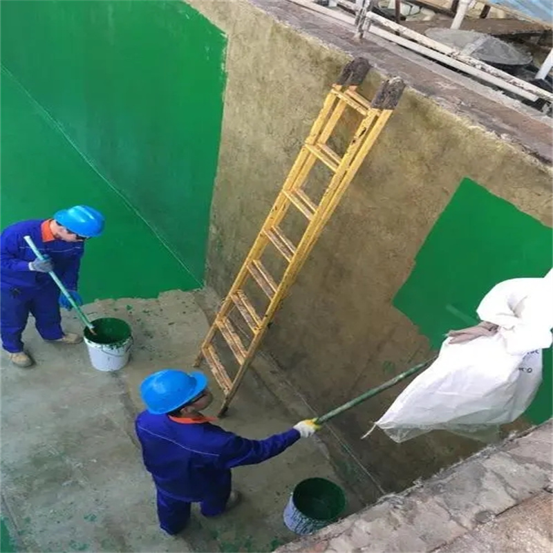 Chuanhengrui Vinyl Glass Flake Cement Desulfurization Tower Fiberglass Reinforced Plastic Anticorrosive Construction Medium Temperature and High Temperature Anticorrosive Coating