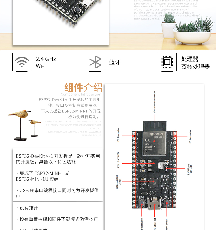 Wireless security system WiFi module development board Navigation Bluetooth module Alarm wireless transmission and reception module