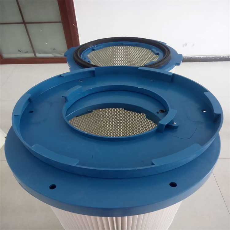 Nuohe Environmental Protection Supply Square Chuck Dust Removal Filter Cartridge Dust Removal Filter Cartridge Manufacturer