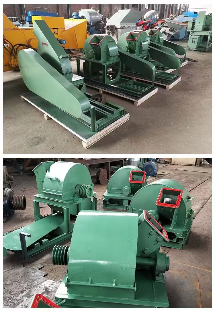 Multifunctional wood and sawdust crusher, log slicer, particle shaper, mushroom, bamboo, and straw shredder, sawdust machine