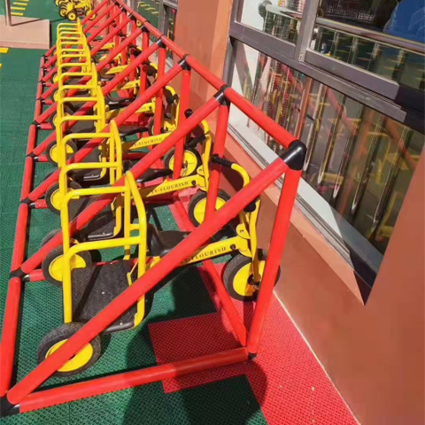 Tongyuan Kindergarten Tricycle Double Bicycle Children's Preschool Education Children's Bicycle with Bucket Can Take People Outdoor Small Iron Car