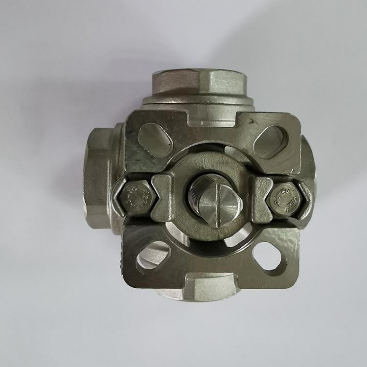 Xinhong Valve Q16F-40P Thread Four way Ball Valve Copper Silicone Sol High Platform Manufacturer