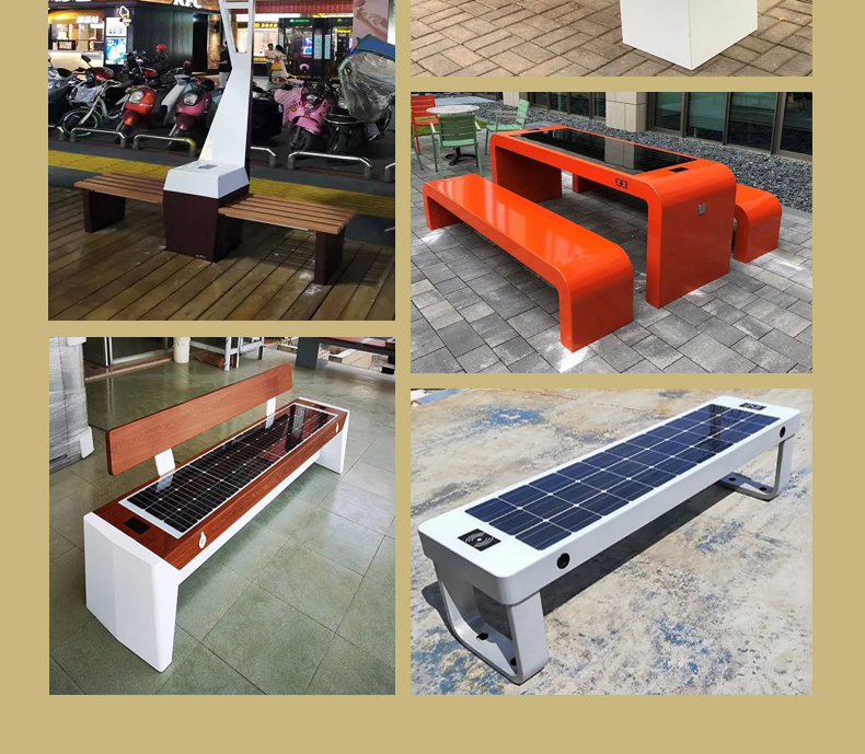 Smart Park Solar Photovoltaic Seat Smart Seat Source Factory Delivery Guarantee