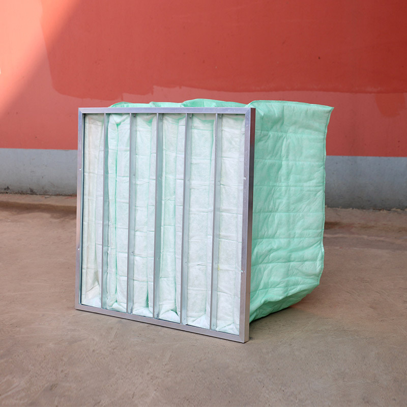 Primary efficiency plate filter bag type medium efficiency air filter bag HEPA no partition high-efficiency air supply outlet set of four pieces