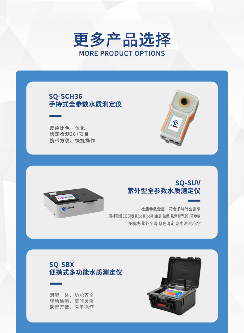 COD ammonia nitrogen total phosphorus total nitrogen turbidity detector Environmental protection company chemical industry detector Drinking water detector