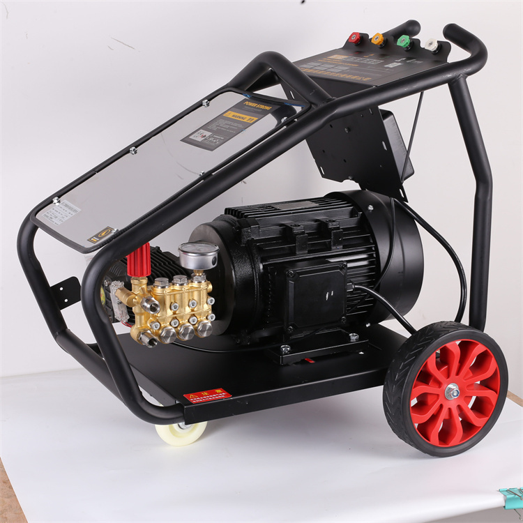 High pressure portable cleaning machine 380V high-power AR car washing machine warranty for one year, easy to operate with Wankexing