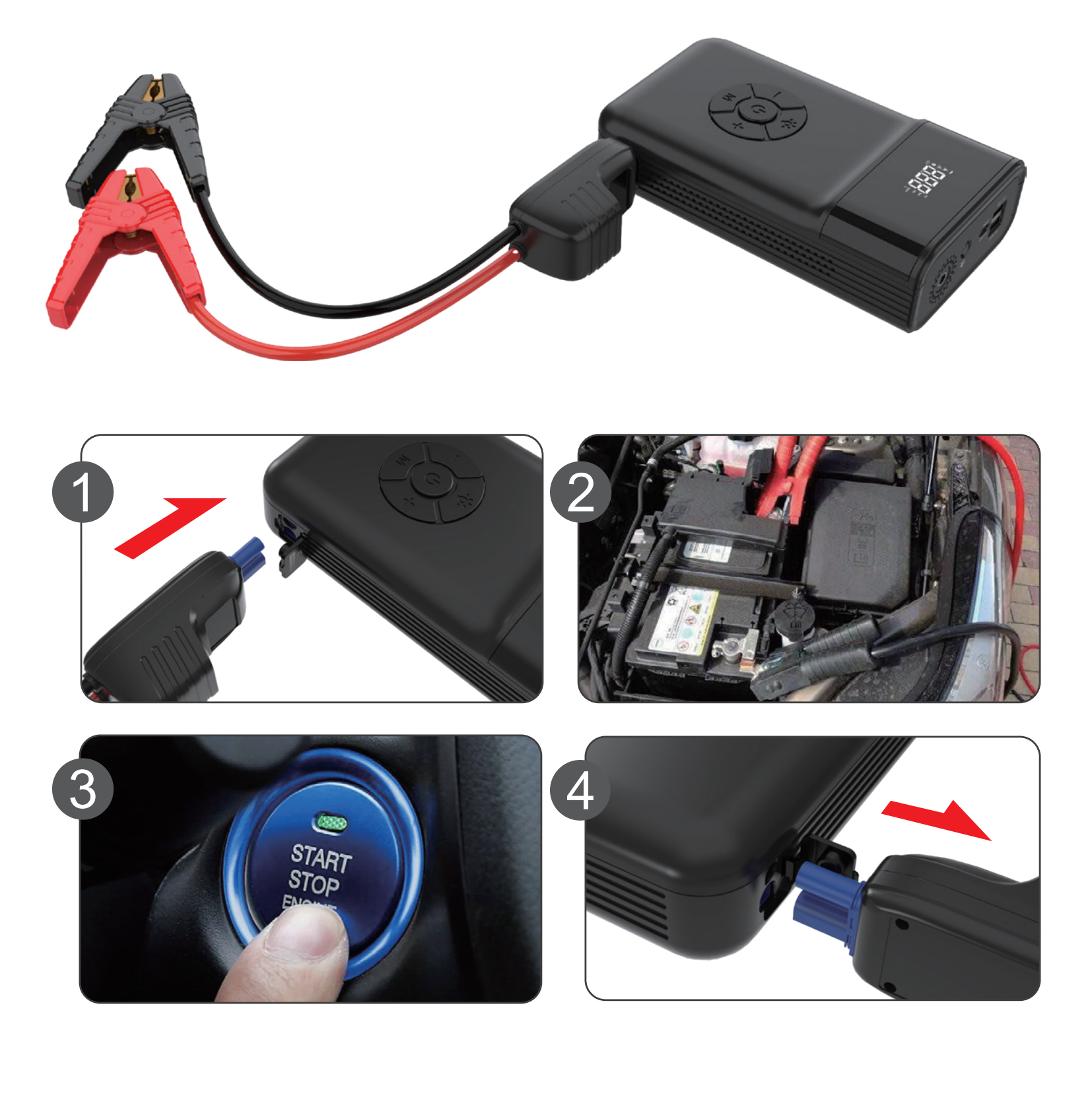 Electric General B05 Air Pump Starting Power Integrated Machine Multifunctional Automotive Emergency Power Customization