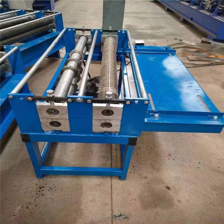 Fully automatic flat plate cutting and slitting machine, color steel plate adhesive shaft longitudinal cutting and slitting equipment