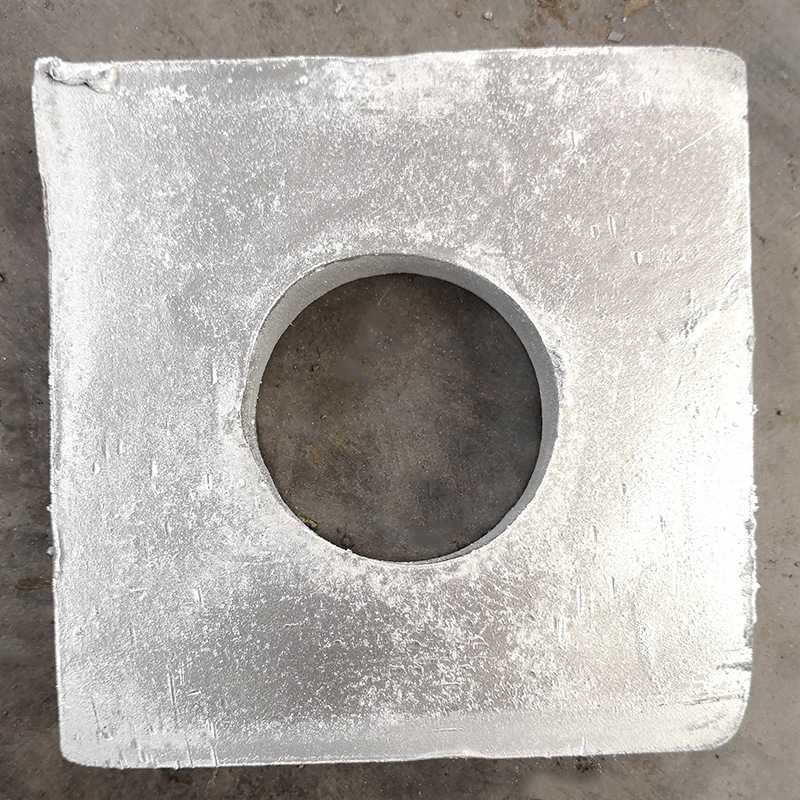 Anti falling beam block washer, flat pad, U-shaped sleeve, square pad, multi-element powder alloy co infiltration anti-corrosion, multiple iron fittings