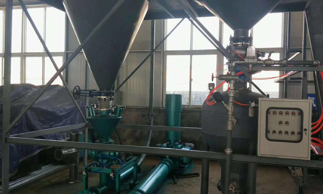 Customization of calcium hydroxide/barite powder conveying system for desulfurization and denitrification/petroleum coke powder pneumatic conveying equipment