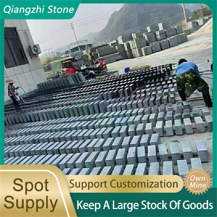Natural surface stone granite machine cut surface for landscaping engineering