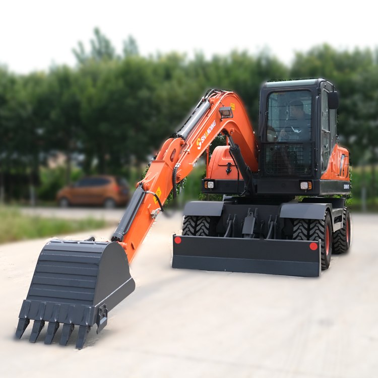 山鼎SD95小型挖掘机 多功能小勾机工程农用工业型机械小挖机售价