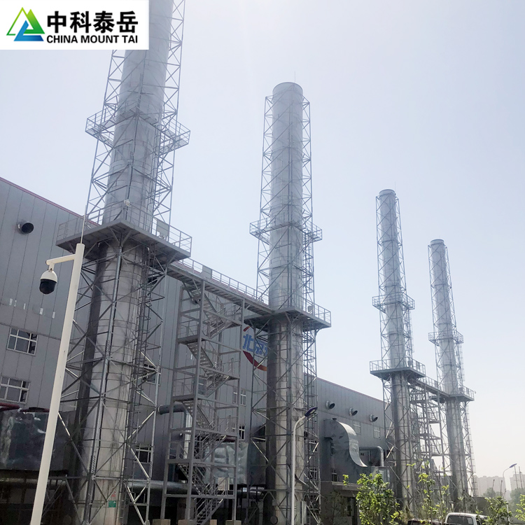 Zhongke Taiyue Angle Steel Chimney Tower, Glass Fiber Reinforced Plastic Chimney Tower, Industrial Tower Type Chimney Quality Assurance