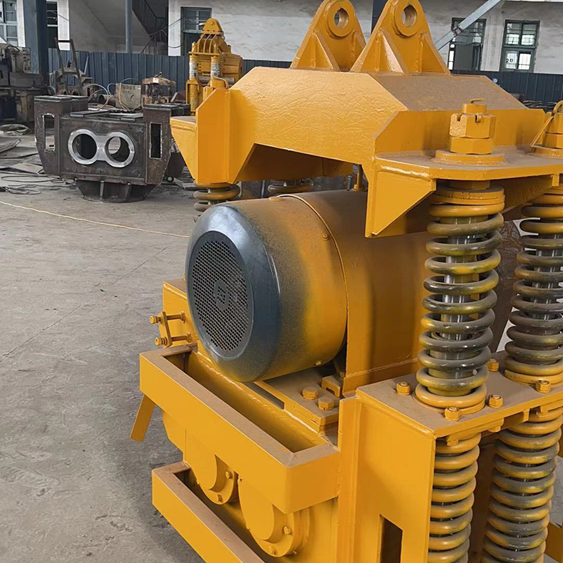 40 type spring vibration hammer 4T steel sheet pile construction site pile driver