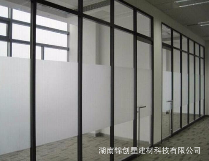 Office glass partition wall, double glass louver partition, hotel office glass partition, fireproof partition