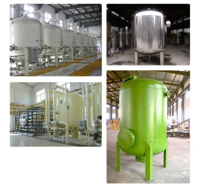 Quartz sand filter, a filtering device used to remove organic impurities in water, accepts customization