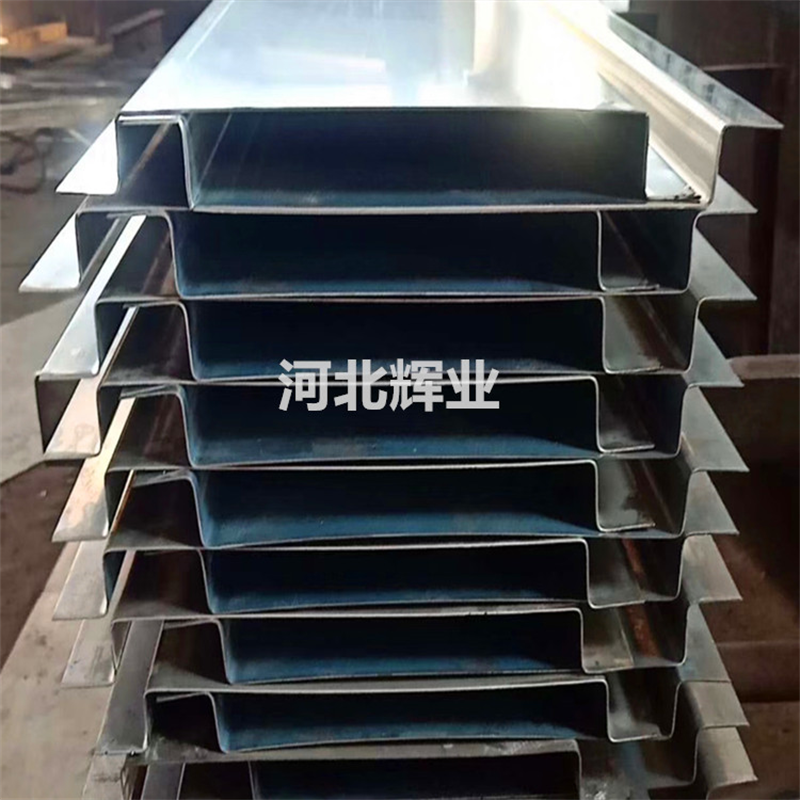 Construction joint with embedded 3-meter stainless steel galvanized sheet water stop strip cutting medium thick plate support customization