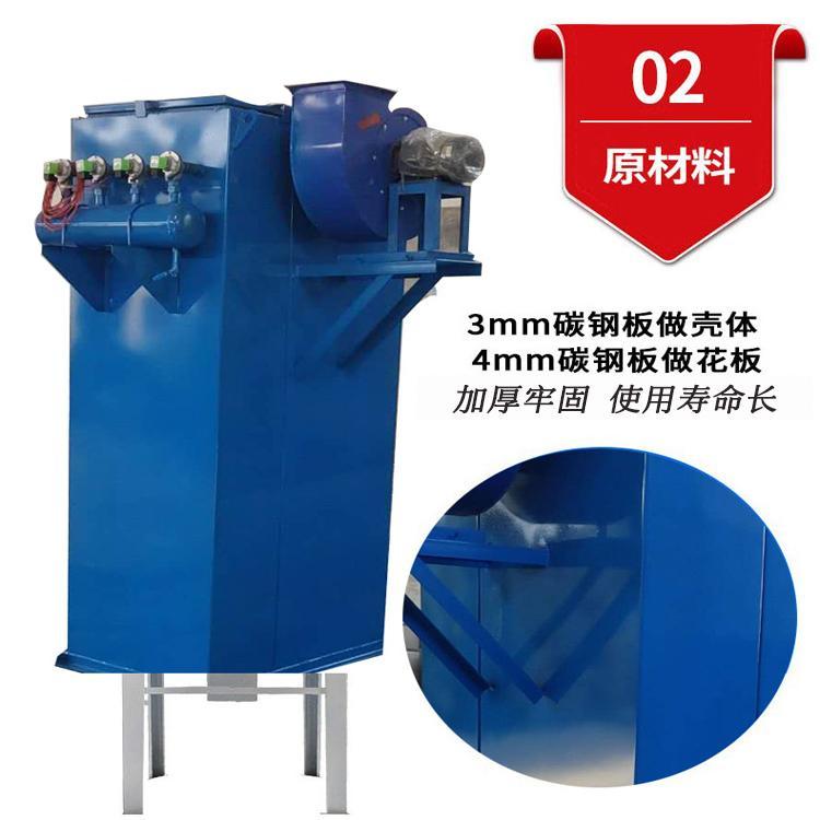 Fuxia Pulse Bag Filter Dust Treatment Equipment Cement Bin Top Dust