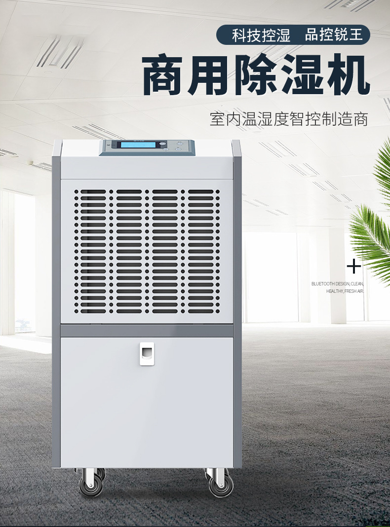 Ruiwang high-power household dehumidifier, shopping mall, villa, parking lot, basement dehumidifier, dryer