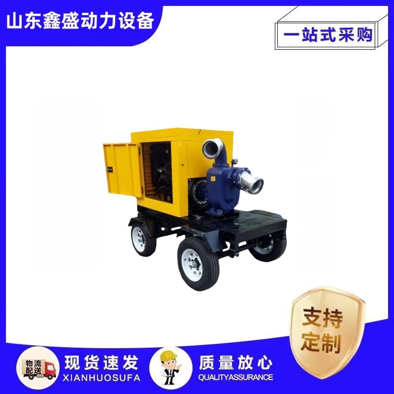 1500 cubic meter trailer type mobile pump truck intelligent LCD display controller Xinsheng Power