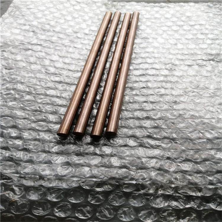 钨铜80合金棒直径20mm 高强度高硬度电极材料WCu75光棒可定制
