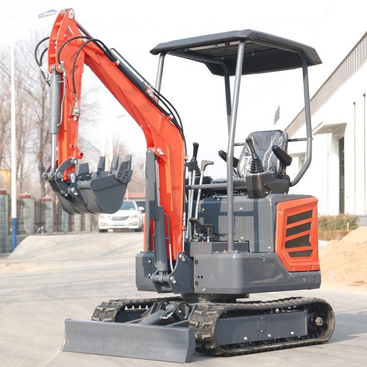 Building demolition excavator, small and medium-sized crawler excavator, 35 type engineering small excavator