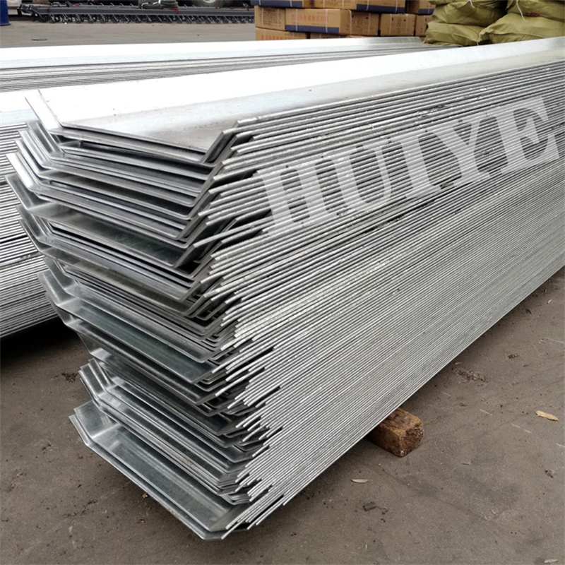 Construction joint with embedded 3-meter stainless steel galvanized sheet water stop strip cutting medium thick plate support customization