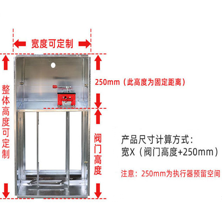 Jin Mingyuan can customize the elevator room's normally closed positive pressure air supply outlet and multi leaf air supply valve, which is made of galvanized stainless steel material